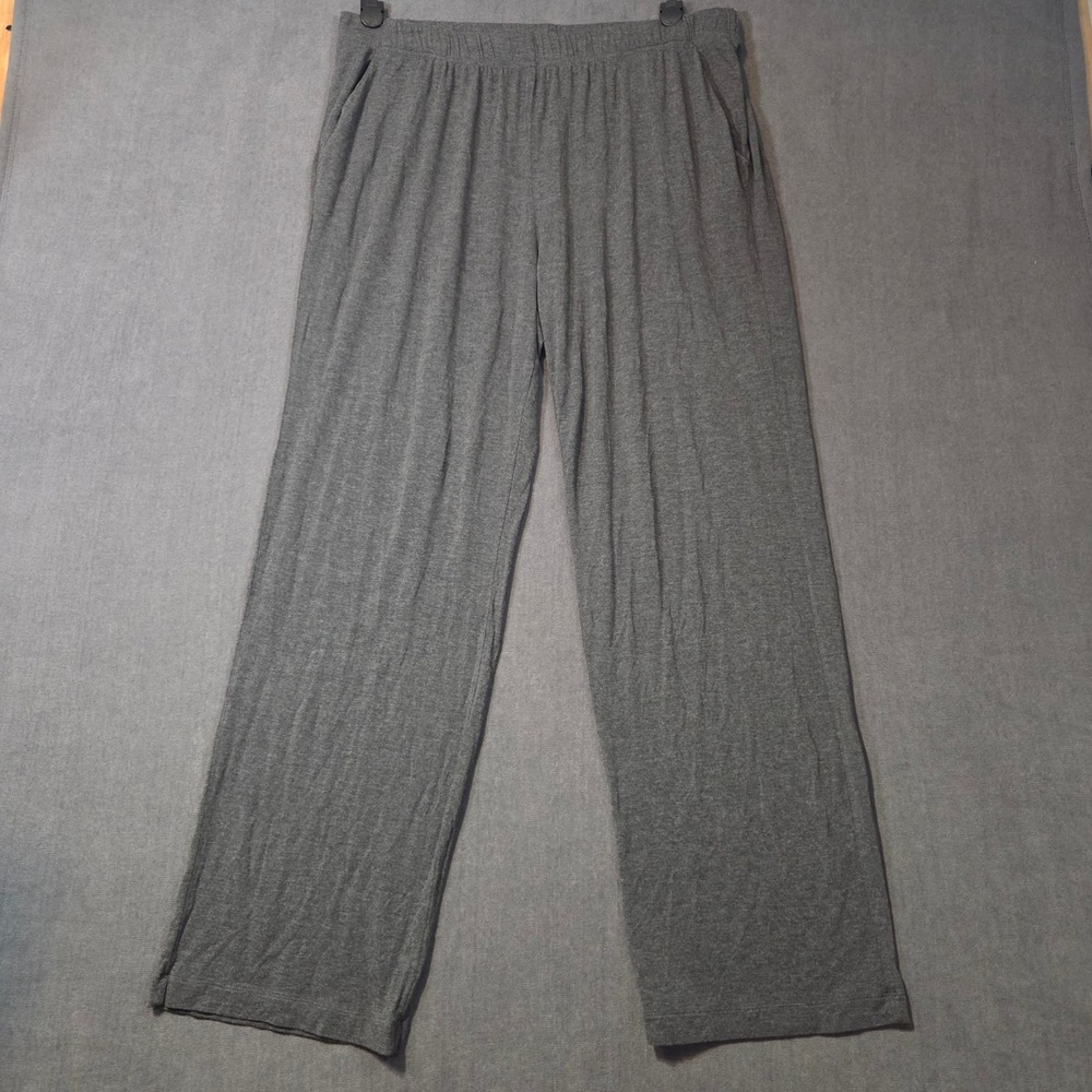 Amazon Essentials Sleep Pant Mens L Gray Modal Blend Lounge Pajama Bottoms